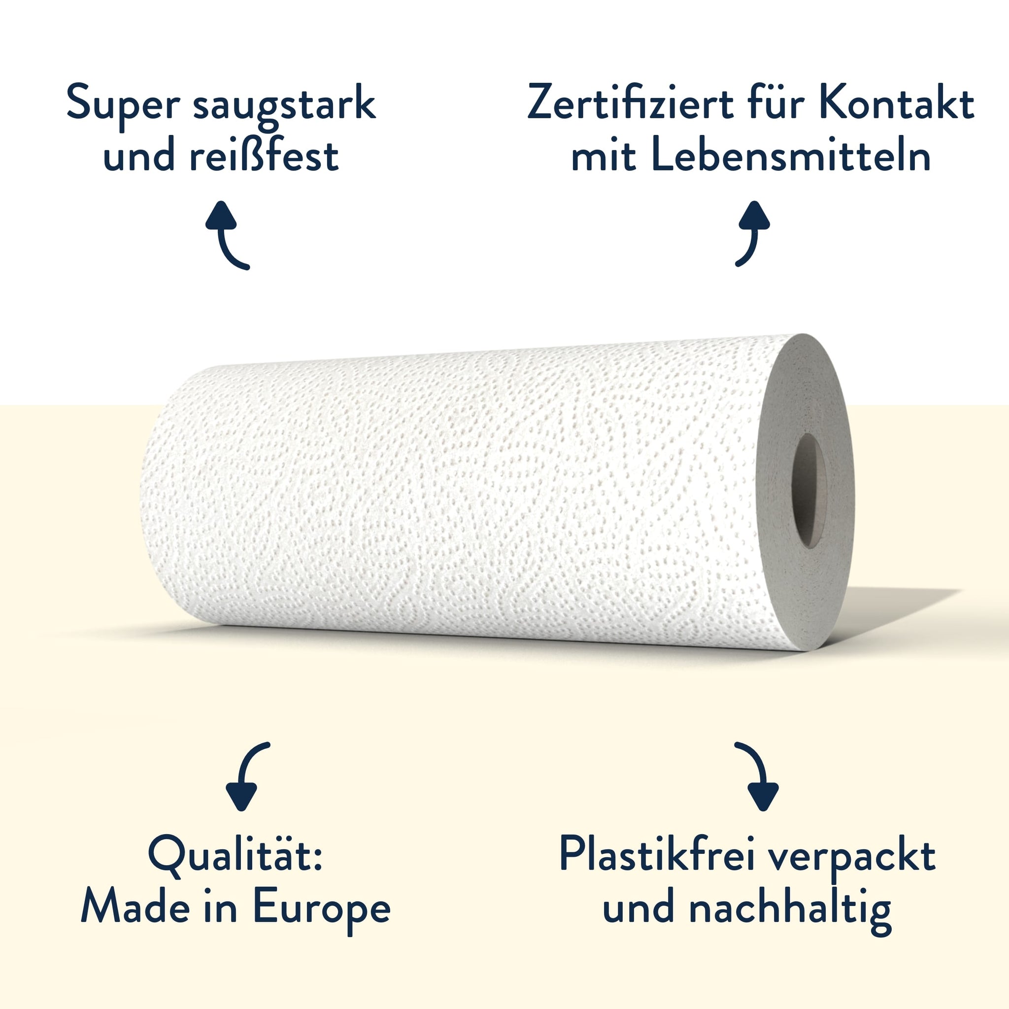 Küchenrolle: Plain White