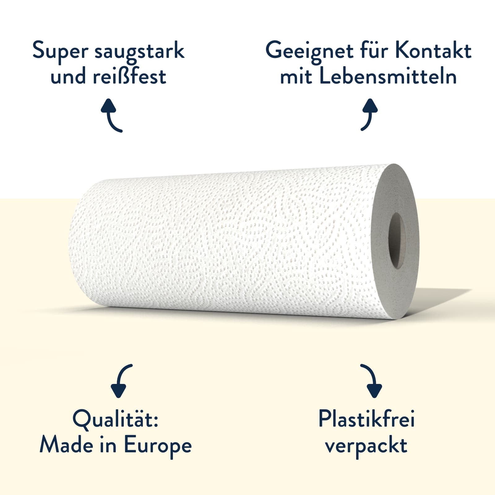 Küchenrolle: Plain White