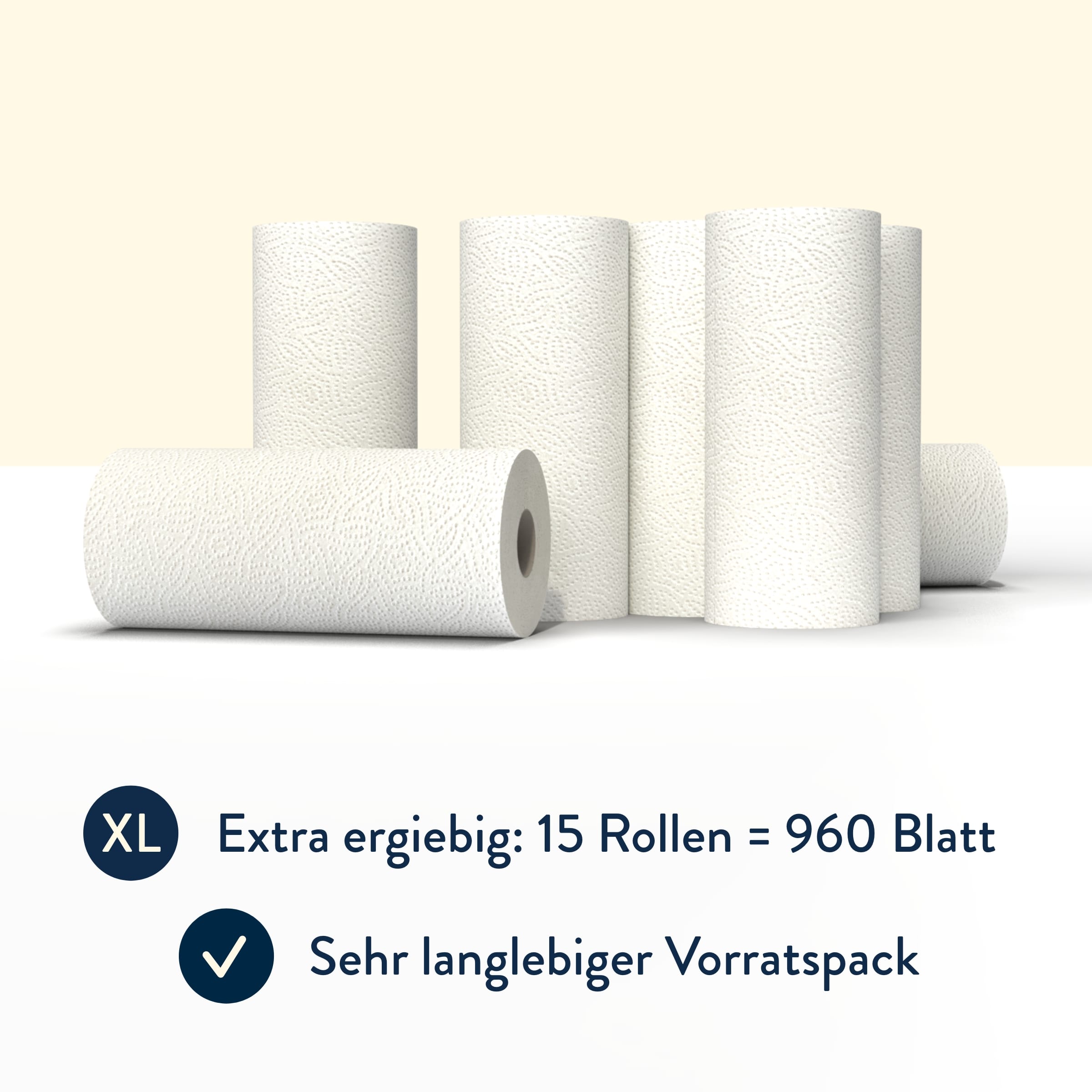 Küchenrolle: Plain White