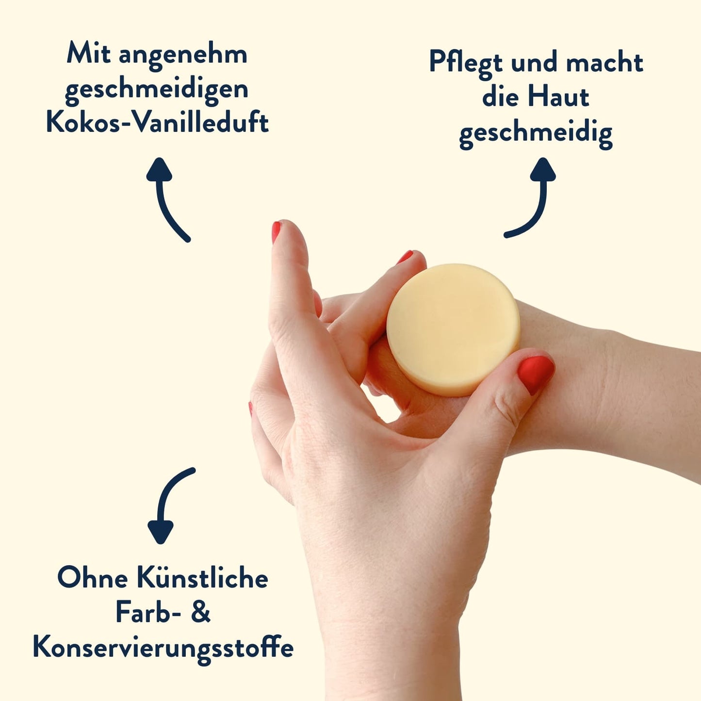 Feste Duschseife