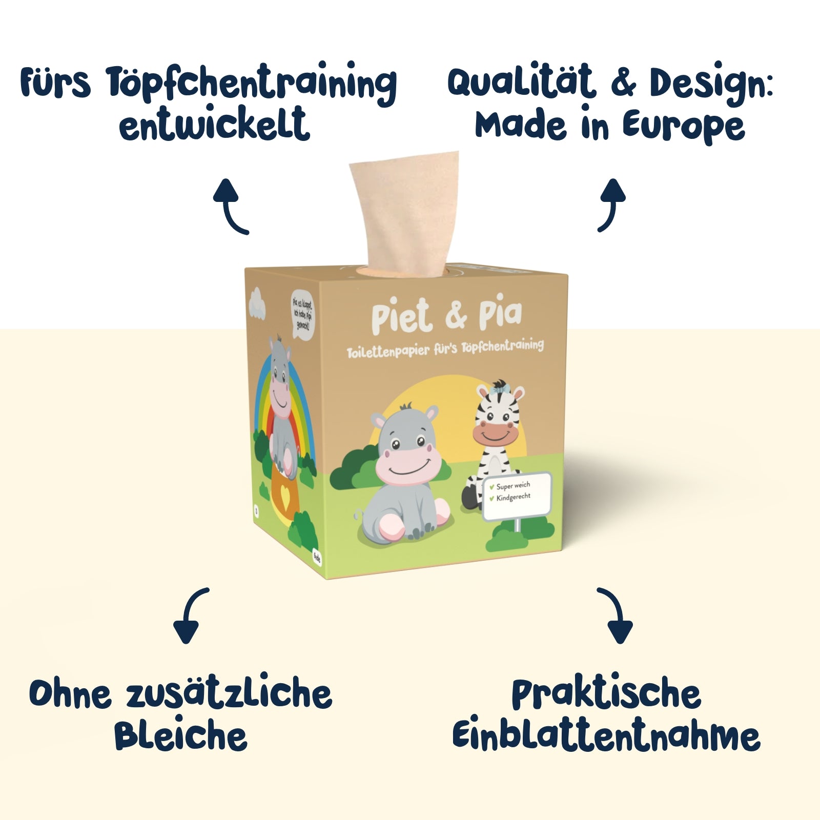 Toilettenpapier für Kids