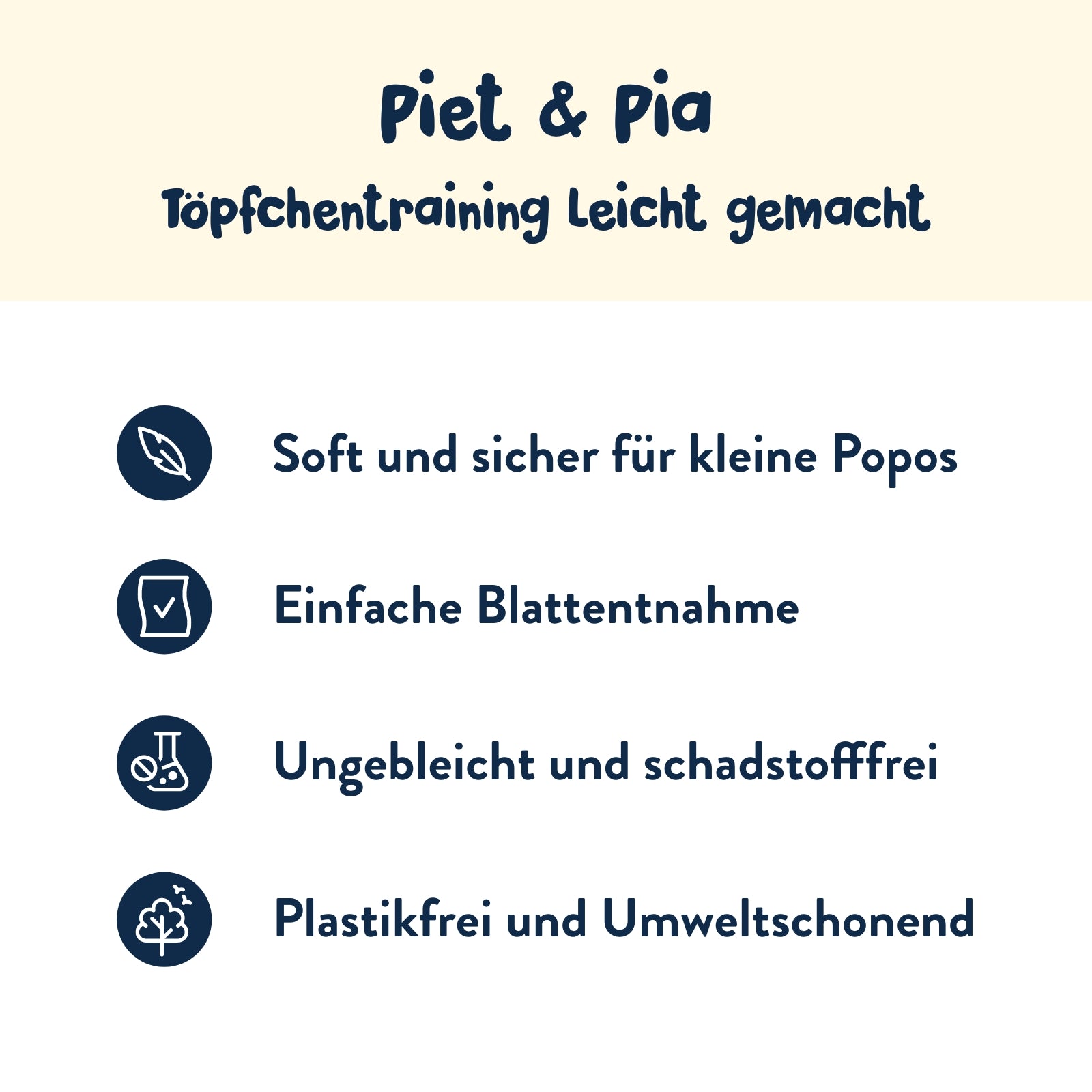 Toilettenpapier fürs Töpfchentraining