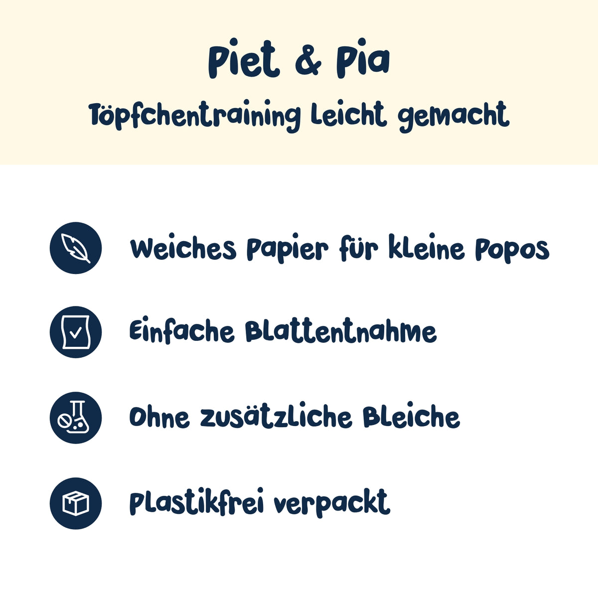 Toilettenpapier für Kids
