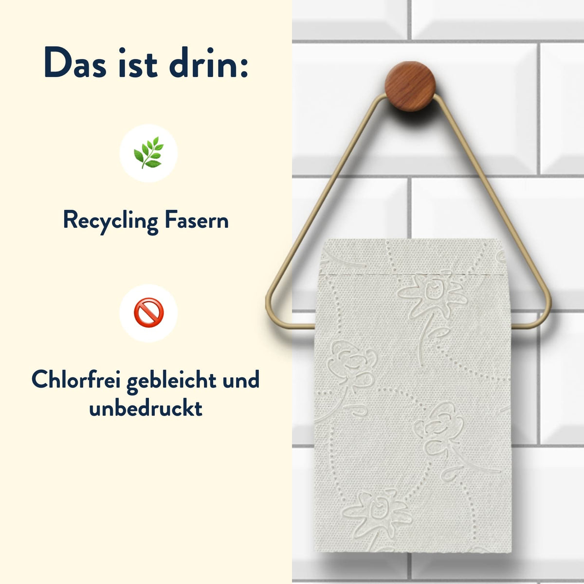 Recycling Rolls: Plain White